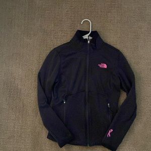 The North Face Women’s Pink Ribbon Agave Full Zip Size Small